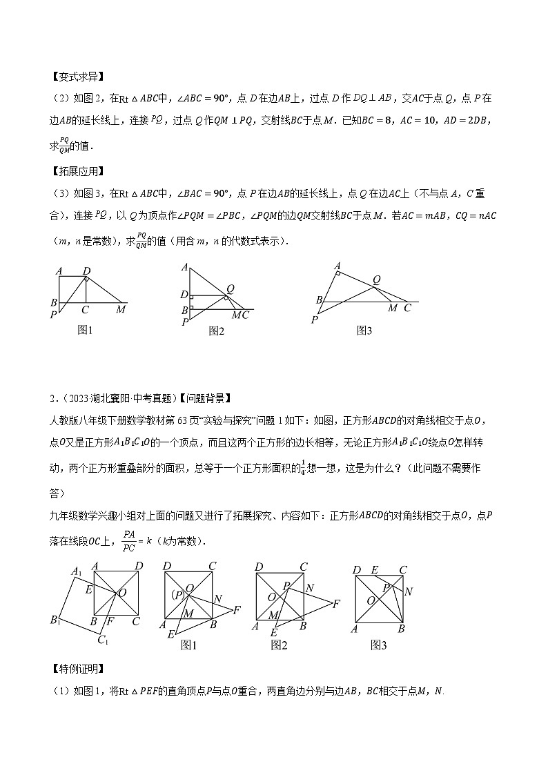专题10 解答题压轴题（几何探究）-2024年中考数学压轴题（安徽专用）02