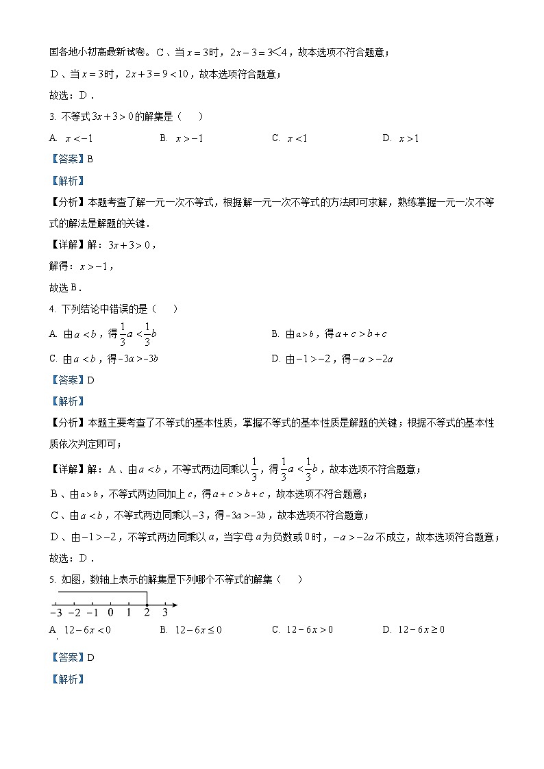 广东省茂名市电白区2023-2024学年八年级下学期期中数学试题03