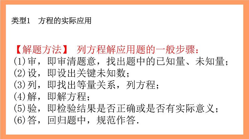 大单元鲁教版数学九年级下册 《实际应用题》 课件06