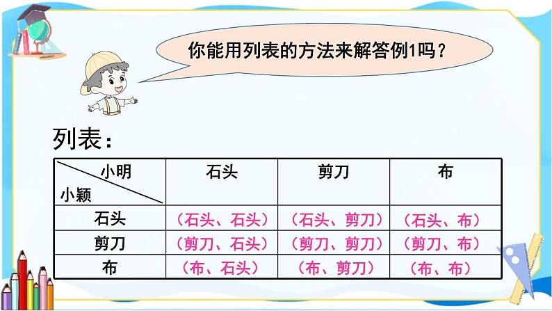 北师数学9年级上册 3.1  第2课时 游戏的公平性 PPT课件第6页