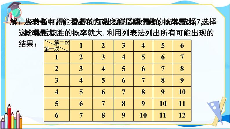 北师数学9年级上册 3.1  第2课时 游戏的公平性 PPT课件第8页