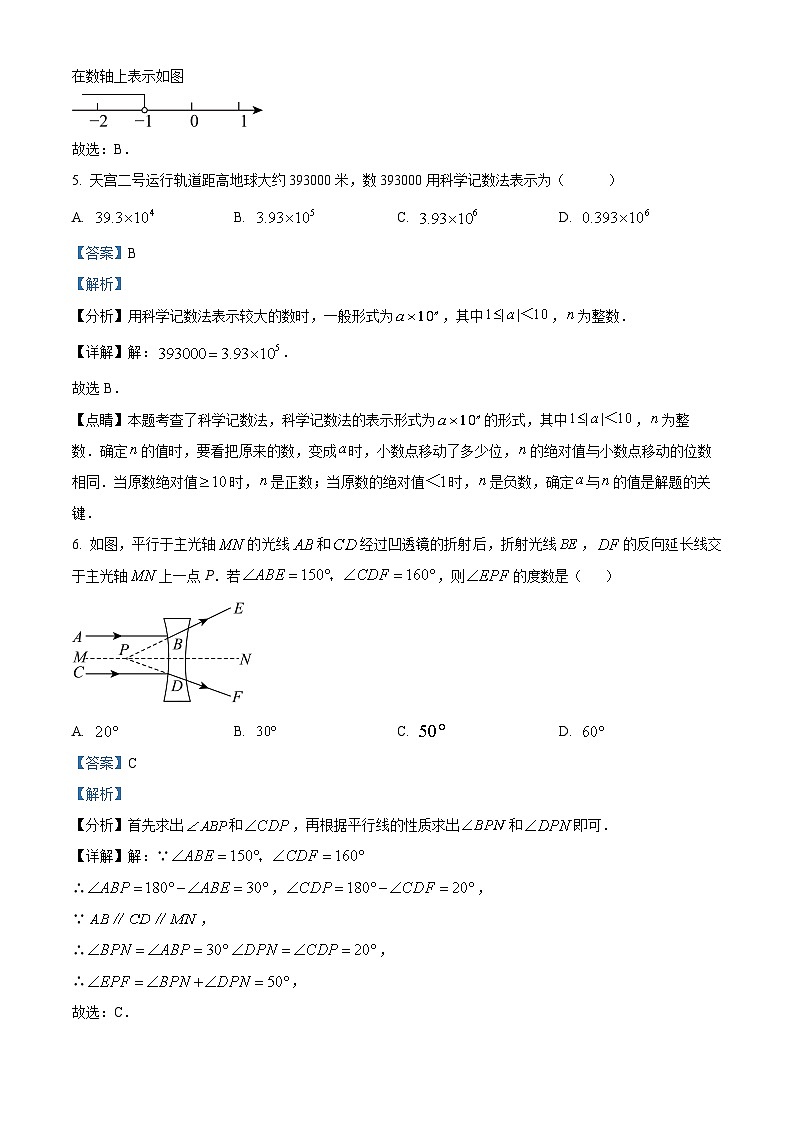 2024年湖北省黄石市阳新县部分学校中考模拟数学试题（原卷版+解析版）03