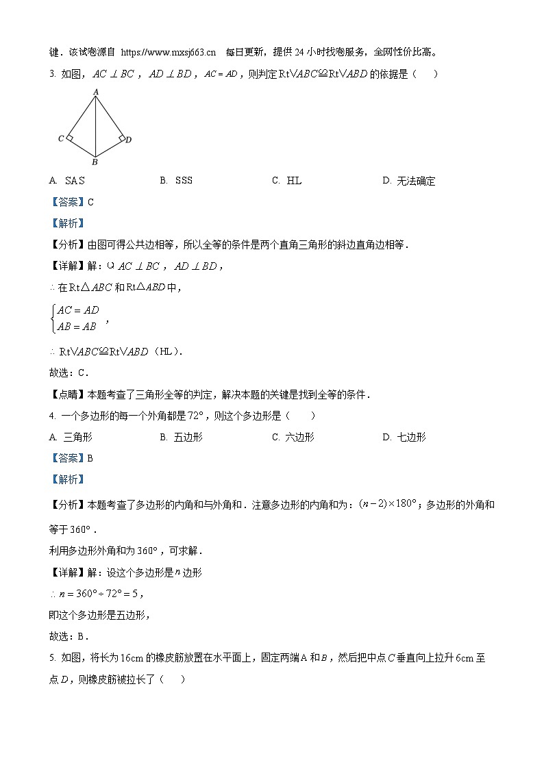 湖南省岳阳市岳阳县2023-2024学年八年级下学期期中数学试题02