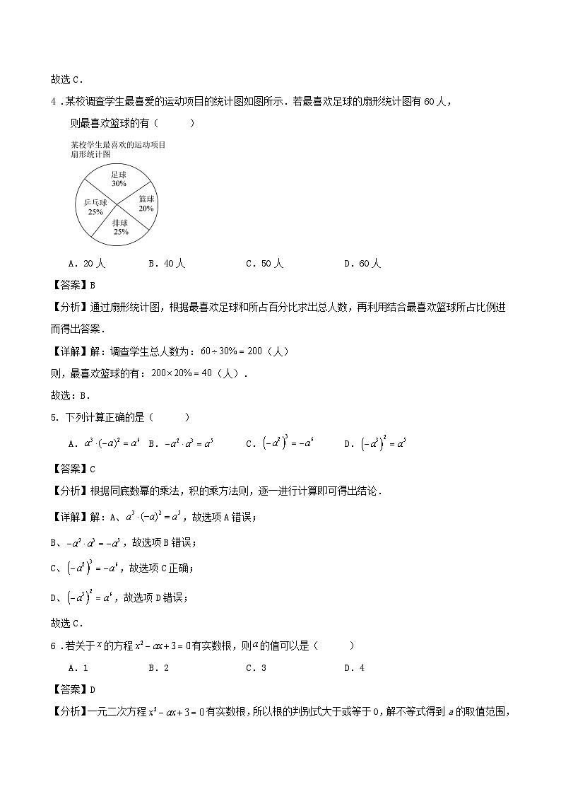 2024浙江省温州市中考数学模拟训练试卷（解析卷）02