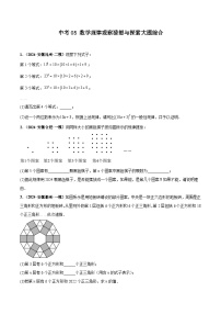 中考05 数学规律观察猜想与探索大题综合2024年考前20天中考数学极限满分冲刺