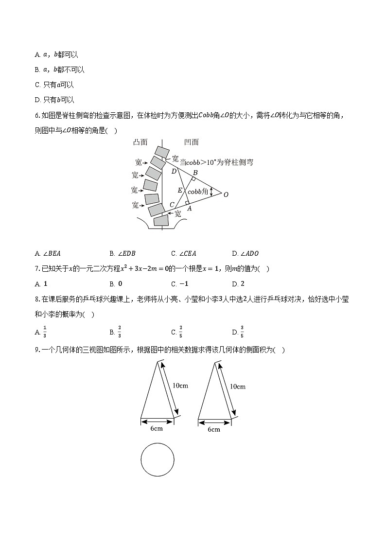 2024年广东省揭阳市普宁市中考数学二模试卷（含解析）02