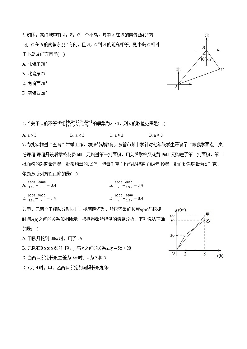 2024年辽宁省营口实验中学中考数学模拟试卷（二）（含详细答案解析）第2页