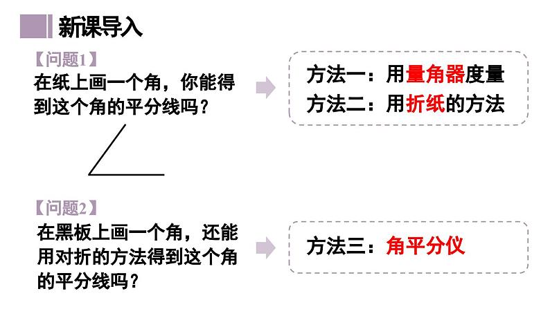 12.3.1 角的平分线的性质 课件 2024-2025学年人教版数学八年级上册第4页