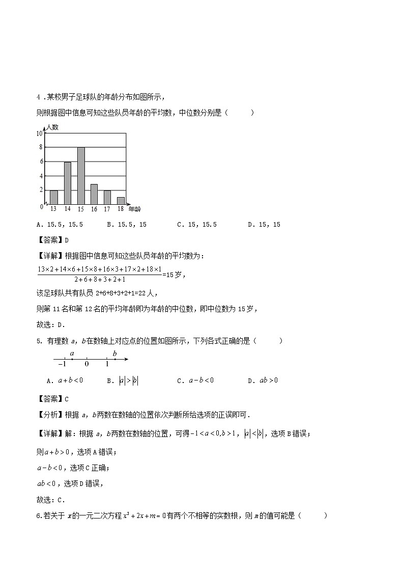 2024年广东省深圳市中考数学模拟训练试卷（解析版）第2页