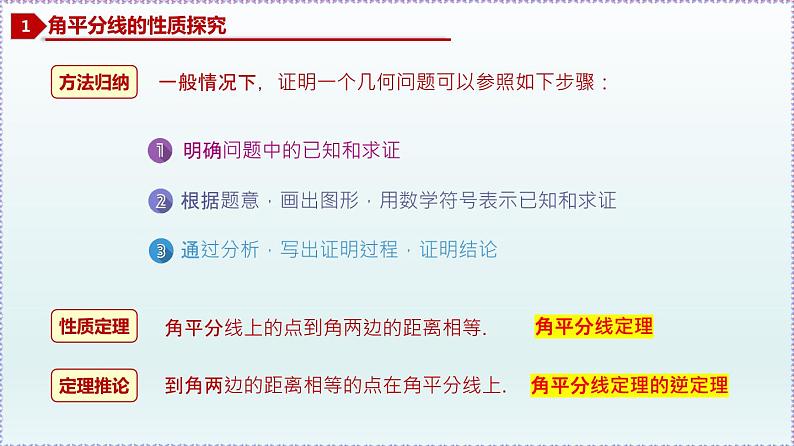 人教版8上数学第12章12.3 角平分线的性质  课件06