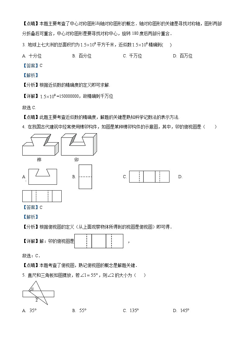 2024年山东省青岛市多校联考中考数学一模试题02