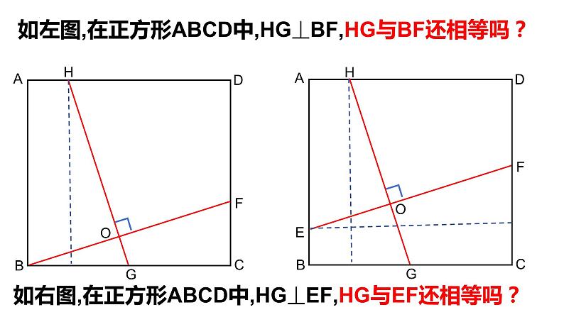 18.2.3正方形—— 正方形中十字架模型 课件 人教版数学八年级下册第5页