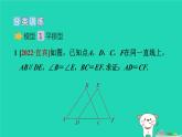 第9招全等三角形的四种基本模型 练习课件鲁教版（五四制 ）数学七年级下册