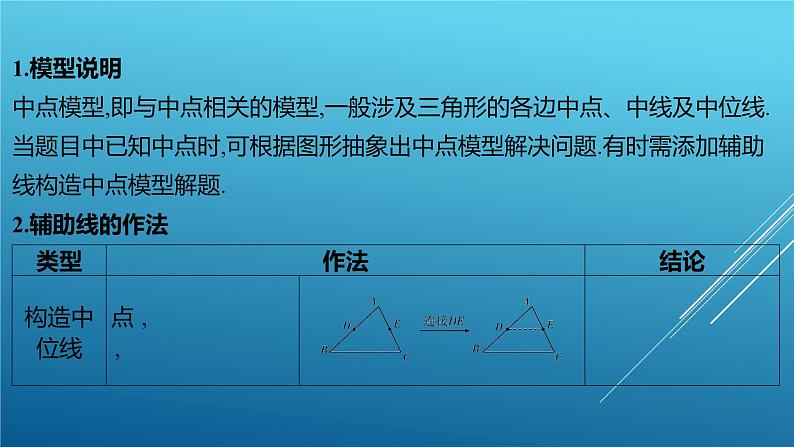 中考数学一轮专题复习课件：中点模型第2页