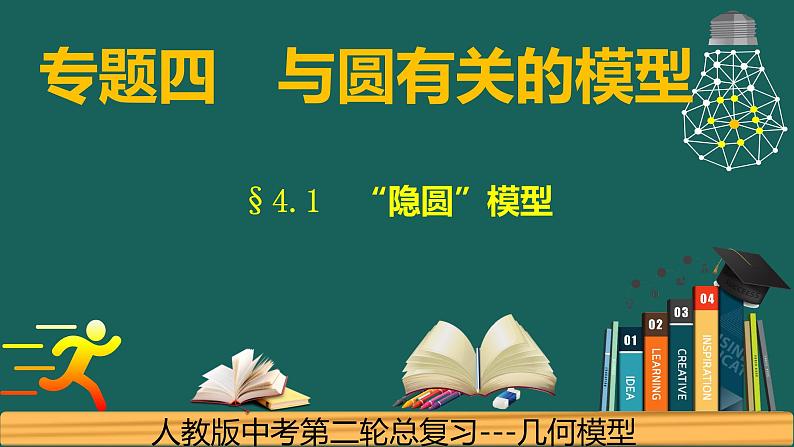 专题4.1 圆---隐圆模型中考数学二轮复习必会几何模型剖析（全国通用）课件PPT01