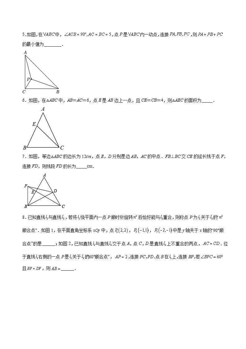 北师大版八年级数学下册期末考试点对点压轴题训练(二)(B卷22、23题)(原卷版+解析)02