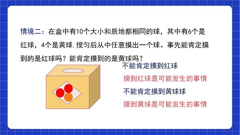 沪教版数学八年级下册23.1《确定事件和随机事件》课件+分层练习04