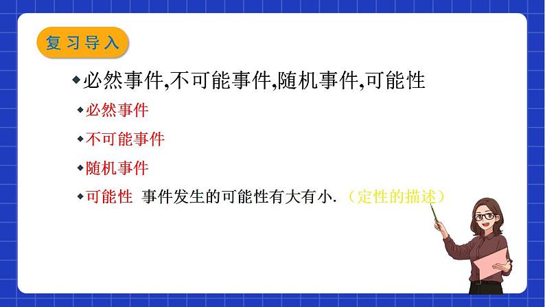 沪教版数学八年级下册23.3《事件的概率》课件+分层练习02