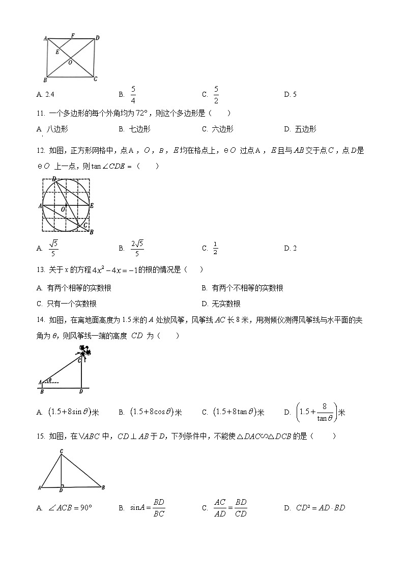 2024年云南省文山壮族苗族自治州文山市九年级中考二模数学试题（原卷版+解析版）03