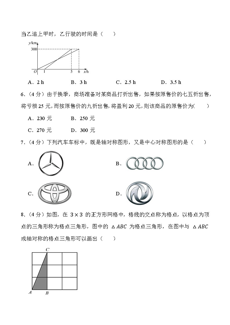 2022-2023学年（华东师大版）七年级下学期期末综合测试数学试卷(含答案)第2页