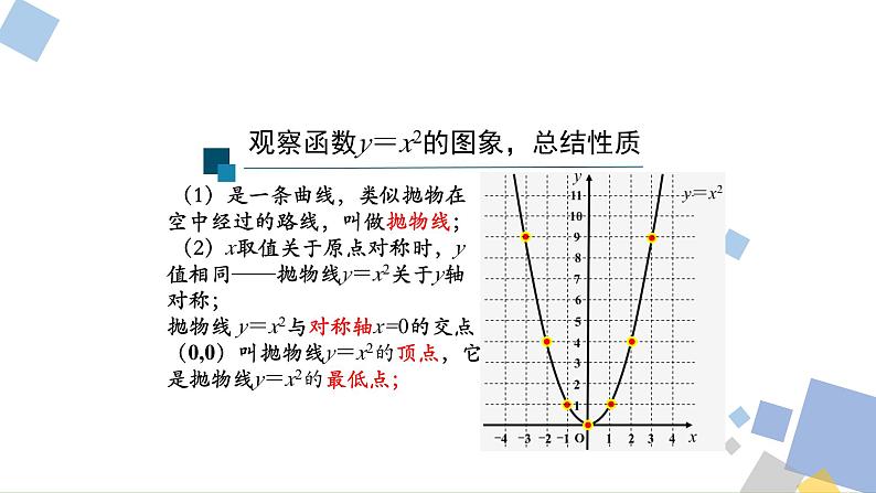 1.2 二次函数y=ax2的图象和性质 浙教版九年级数学上册课件第8页