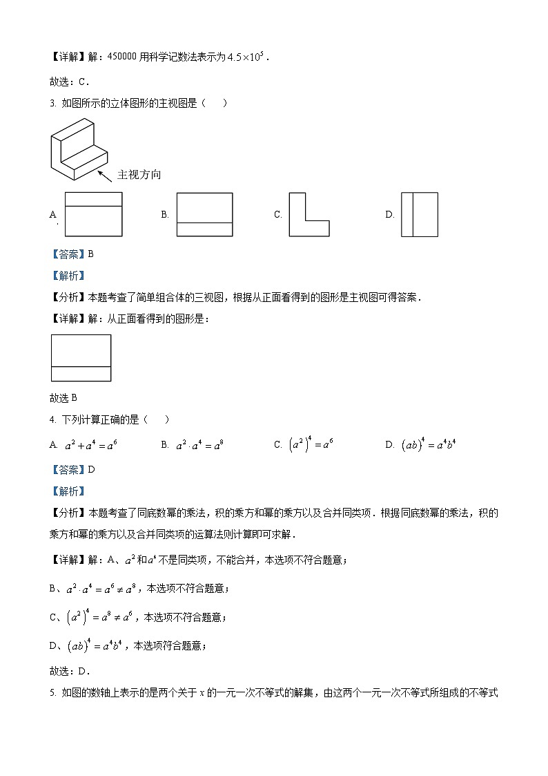 2024年福建省厦门市集美区中考二模数学试题（教师版）第2页
