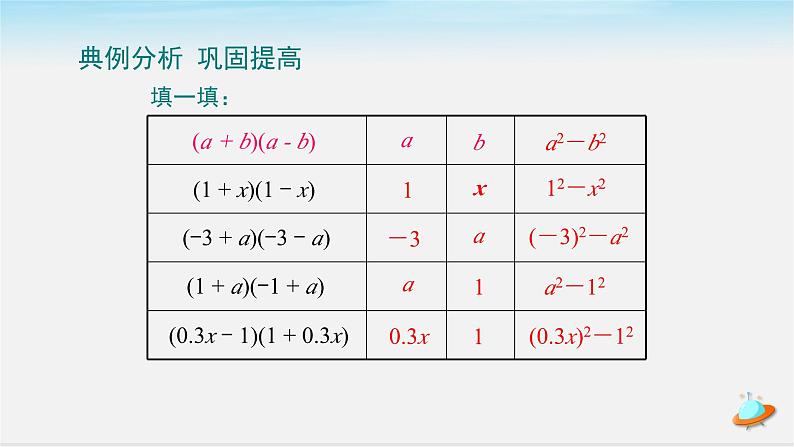 七年级_北师大版七年级下册 第一章 整式的乘除 1.5平方差公式课件第8页