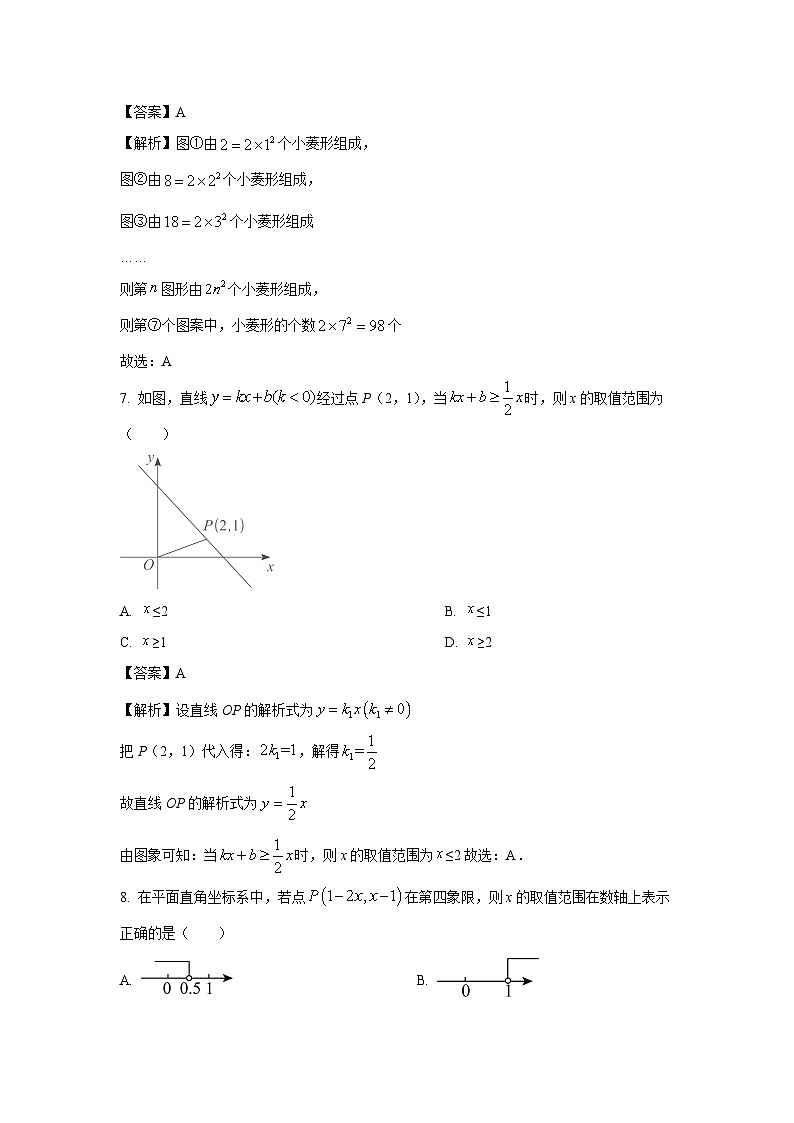 河南省平顶山市宝丰县2023-2024学年八年级下学期期中数学试卷（解析版）03