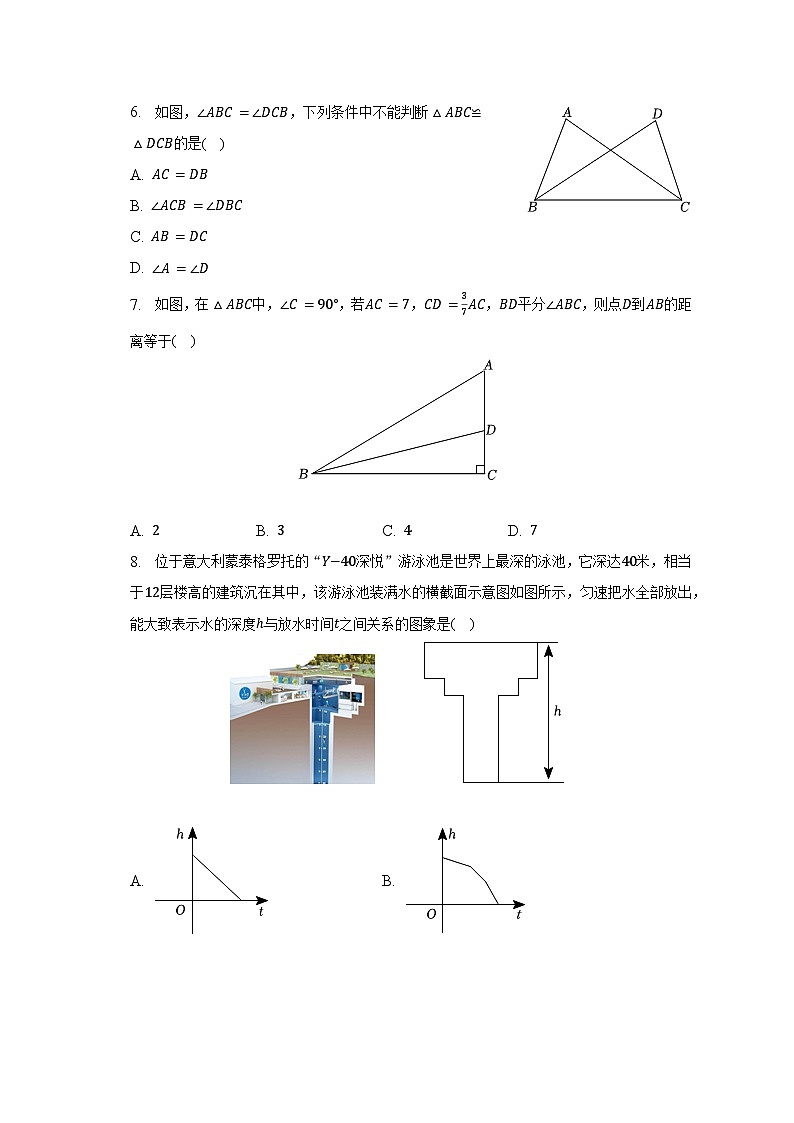 四川省成都市龙泉驿区2022-2023学年七年级下学期期末数学试卷02