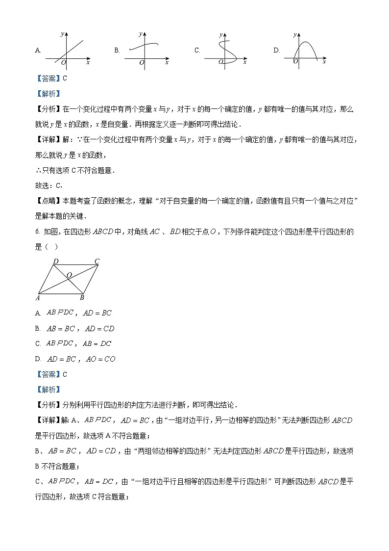 广东省湛江市赤坎区金沙湾学校2023-2024学年八年级下学期期中数学试题（教师版）第3页