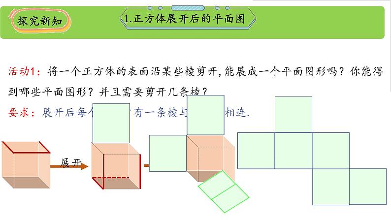 1.2展开与折叠（第一课时）-【高效课堂】2024-2025学年七年级数学上册同步精品课件(北师大版)第8页