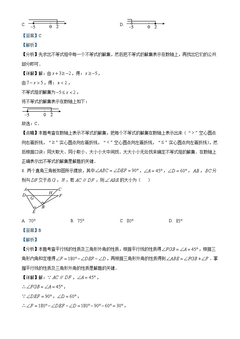19，2024年安徽省合肥市第三十八中学中考三模数学试题第3页