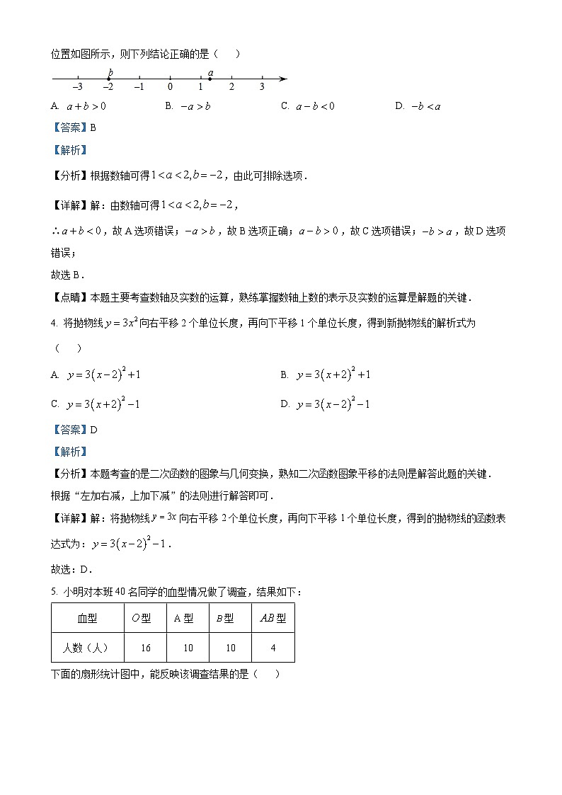 19，黑龙江省大庆六十九中学2023-2024学年九年级下学期开学考试数学试题第2页
