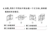 1.3截一个几何体- 2024-2025七年级北师大版数学上册作业课件