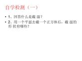 北师大版 2024-2025七年级上册1.3 截一个几何体课件