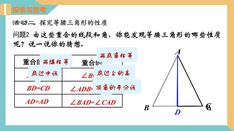 2.5等腰三角形的轴对称性（第1课时）（同步课件）-2023-2024学年八年级数学上册同步精品课堂（苏科版）第7页