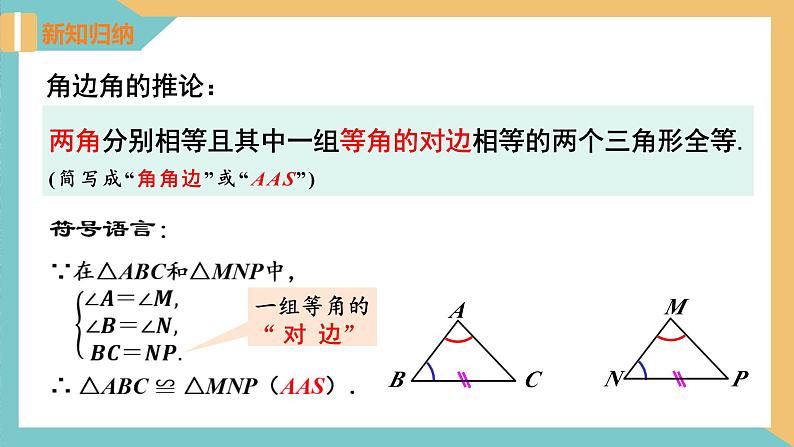 1.3 探索三角形全等的条件（第4课时）（同步课件）-2023-2024学年八年级数学上册同步精品课堂（苏科版）第6页