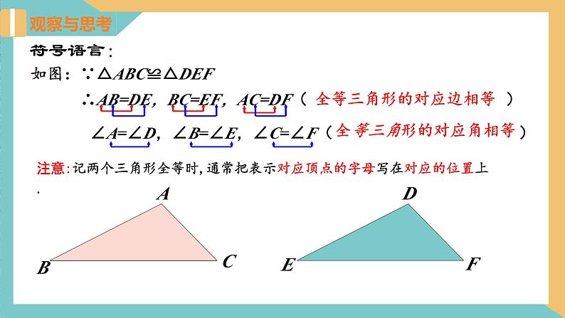 1.2全等三角形（同步课件）-2023-2024学年八年级数学上册同步精品课堂（苏科版）08