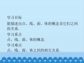 人教版数学七年级上册 4.1.2 点、线、面、体课件