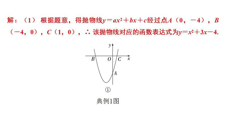 2024年中考数学二轮复习突破课件：专题四 二次函数综合题(共63张PPT)第5页