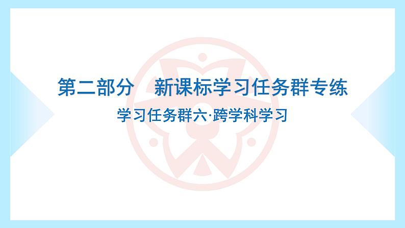 学习任务群六·跨学科学习第3页