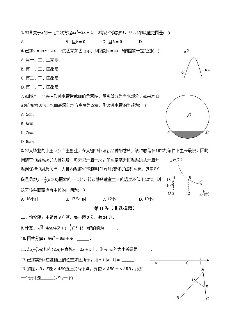 2024年宁夏石嘴山实验中学中考数学二模试卷02