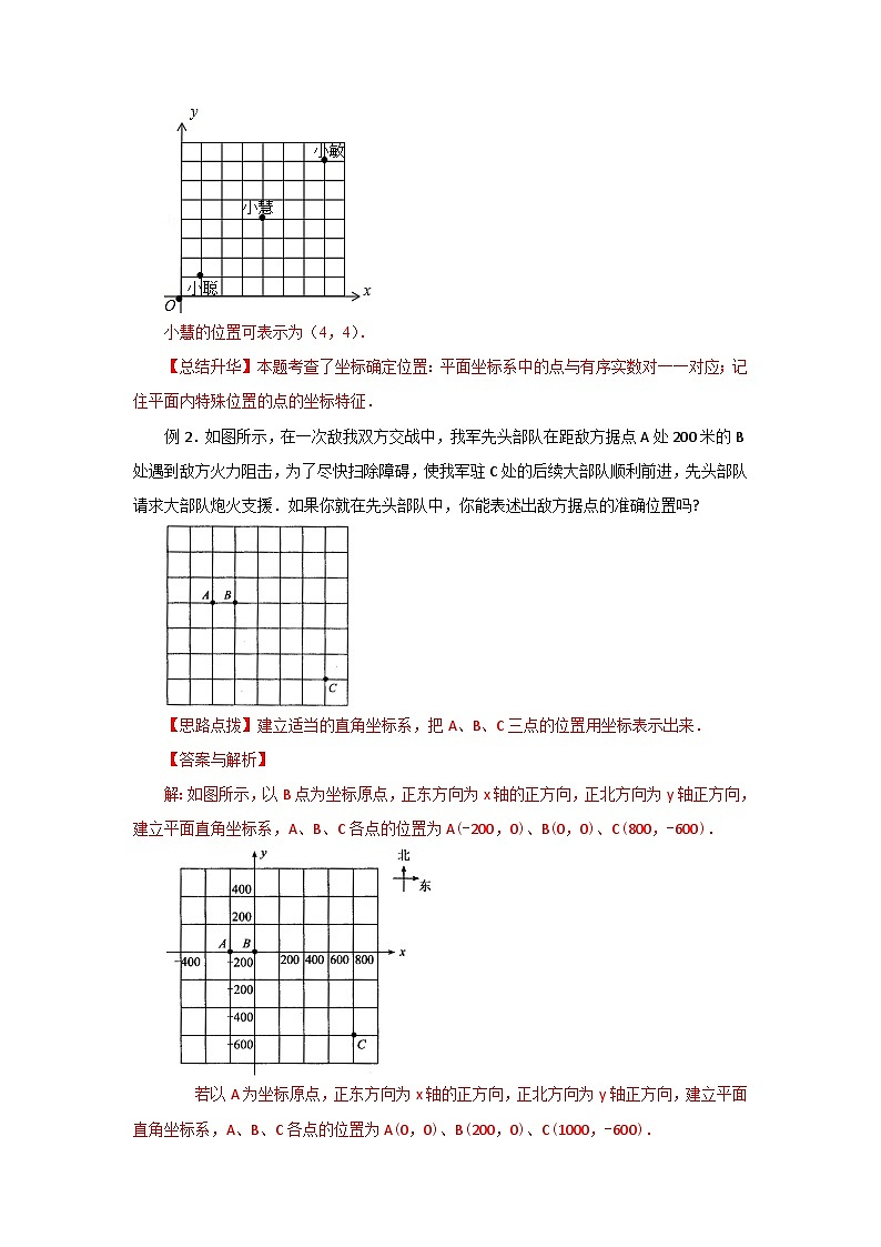 7.2 坐标方法的简单应用（基础巩固）-七年级数学下册要点突破与同步训练（人教版）03