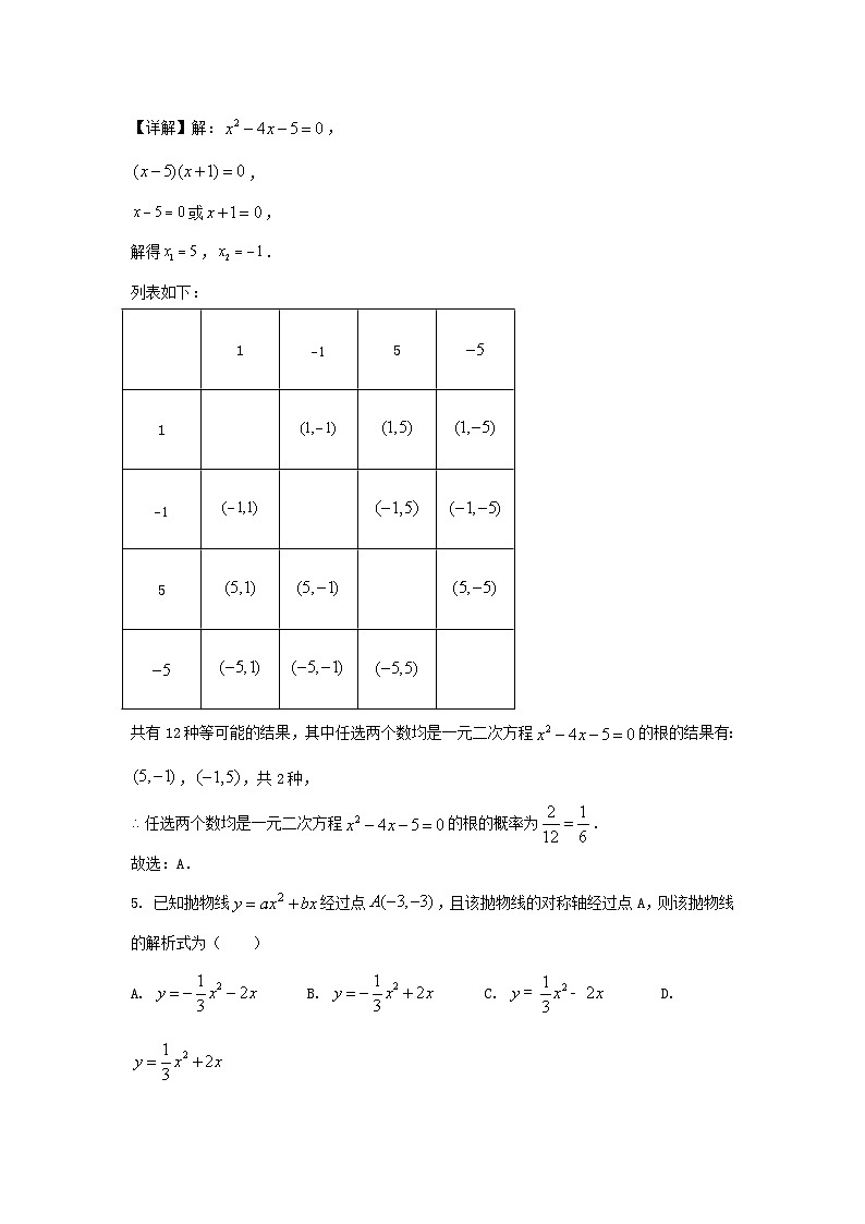 2023-2024学年陕西省西安市新城区九年级上学期数学期末试题及答案03