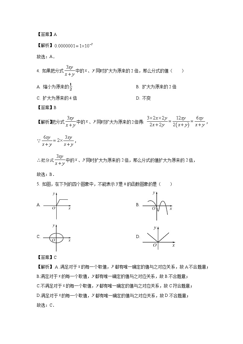 数学：甘肃省天水市麦积区2023-2024学年八年级下学期期中试题（解析版）02