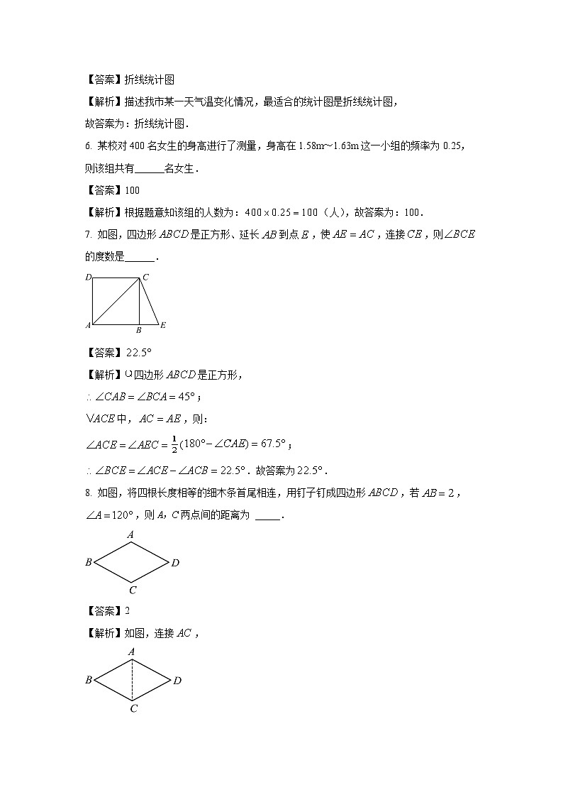 数学：江苏省镇江市丹徒区2023-2024学年八年级下学期期中试题（解析版）02