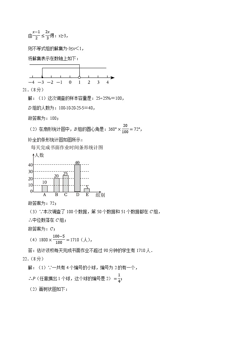 中考数学押题-（江苏常州卷） -2024年中考押题卷预测02