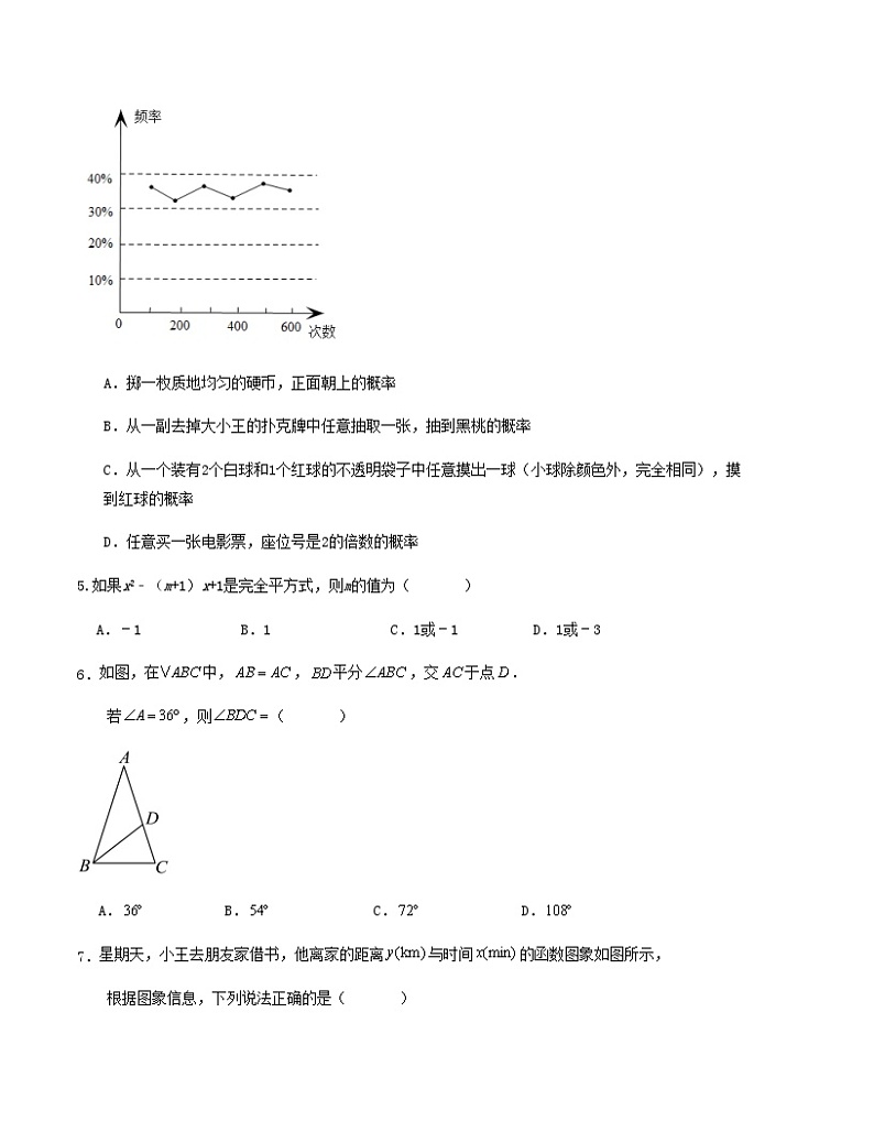 2023-2024学年第二学期七年级数学期末复习卷第2页