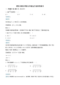 湖北省武汉市部分学校2023-2024学年七年级下学期月考数学试题