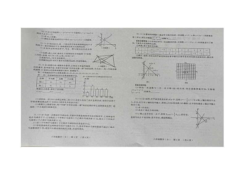 河南省安阳市滑县滑县师达学校2023-2024学年八年级下学期6月期末数学试题（B卷）02